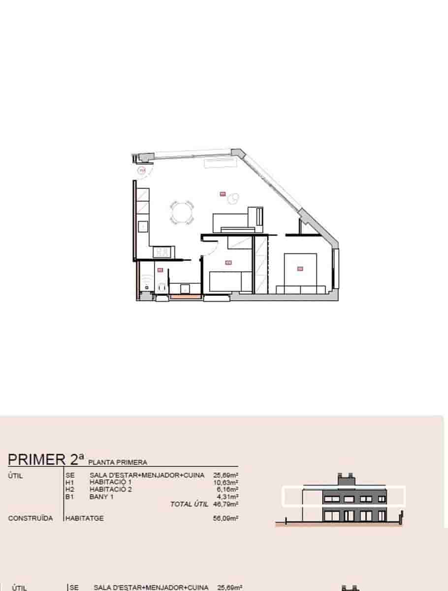 2 chambre Appartement à vendre à Barcelone ville avec piscine - 390 000 € (Ref: 9760970)