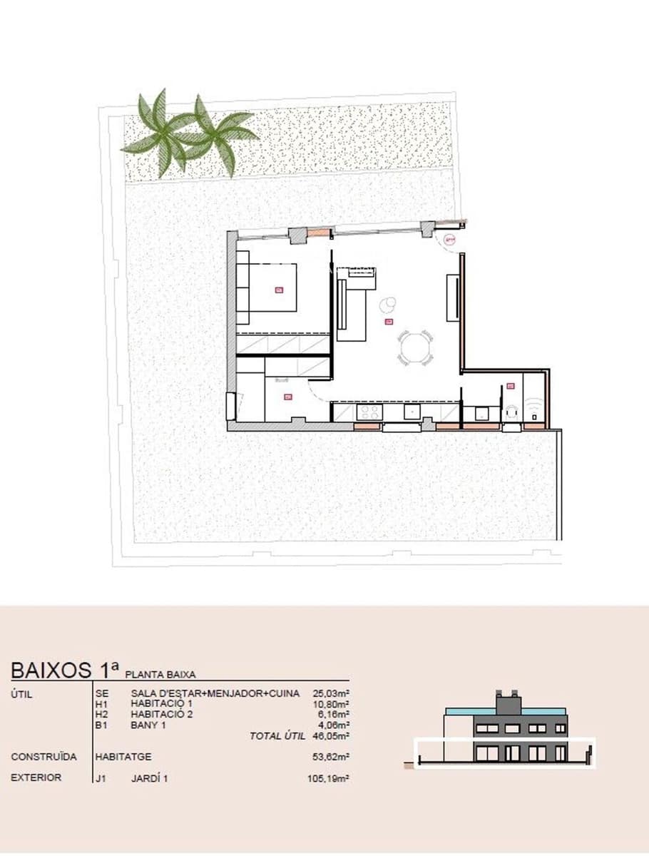 2 chambre Appartement à vendre à Barcelone ville avec piscine - 390 000 € (Ref: 9760970)