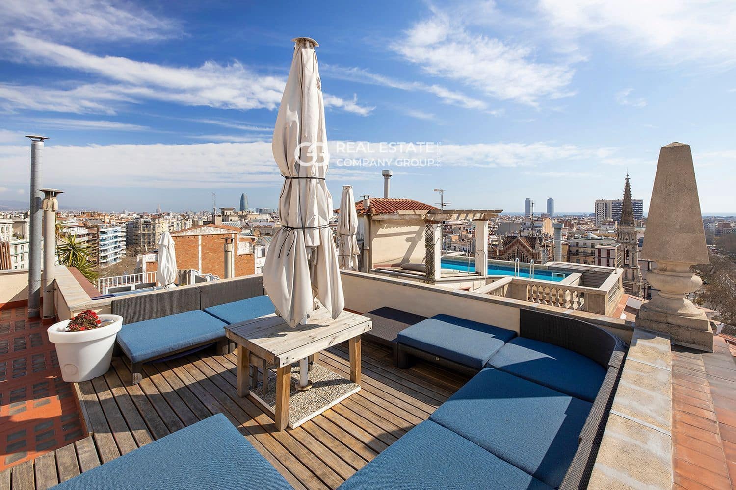 5 Zimmer Penthouse zu verkaufen in Barcelona Stadt mit Pool - 5.200.000 € (Ref: 9760975)