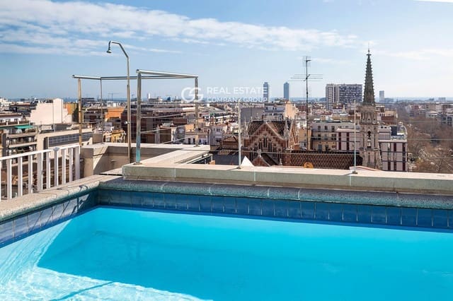 5 Zimmer Penthouse zu verkaufen in Eixample, Barcelona Stadt mit Pool - 5.200.000 € (Ref: 9760975)