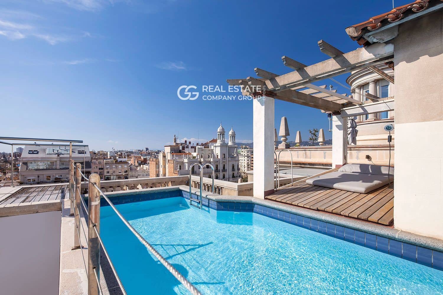 5 Zimmer Penthouse zu verkaufen in Barcelona Stadt mit Pool - 5.200.000 € (Ref: 9760975)