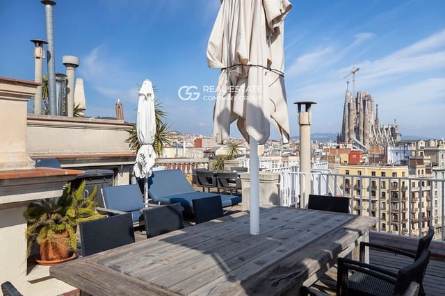 5 Zimmer Penthouse zu verkaufen in Eixample, Barcelona Stadt mit Pool - 5.200.000 € (Ref: 9760975)