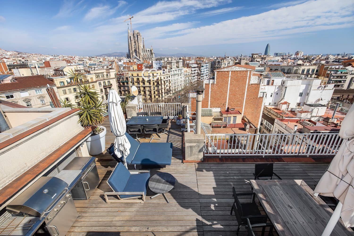 5 Zimmer Penthouse zu verkaufen in Barcelona Stadt mit Pool - 5.200.000 € (Ref: 9760975)