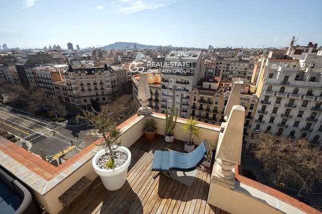 5 Zimmer Penthouse zu verkaufen in Eixample, Barcelona Stadt mit Pool - 5.200.000 € (Ref: 9760975)