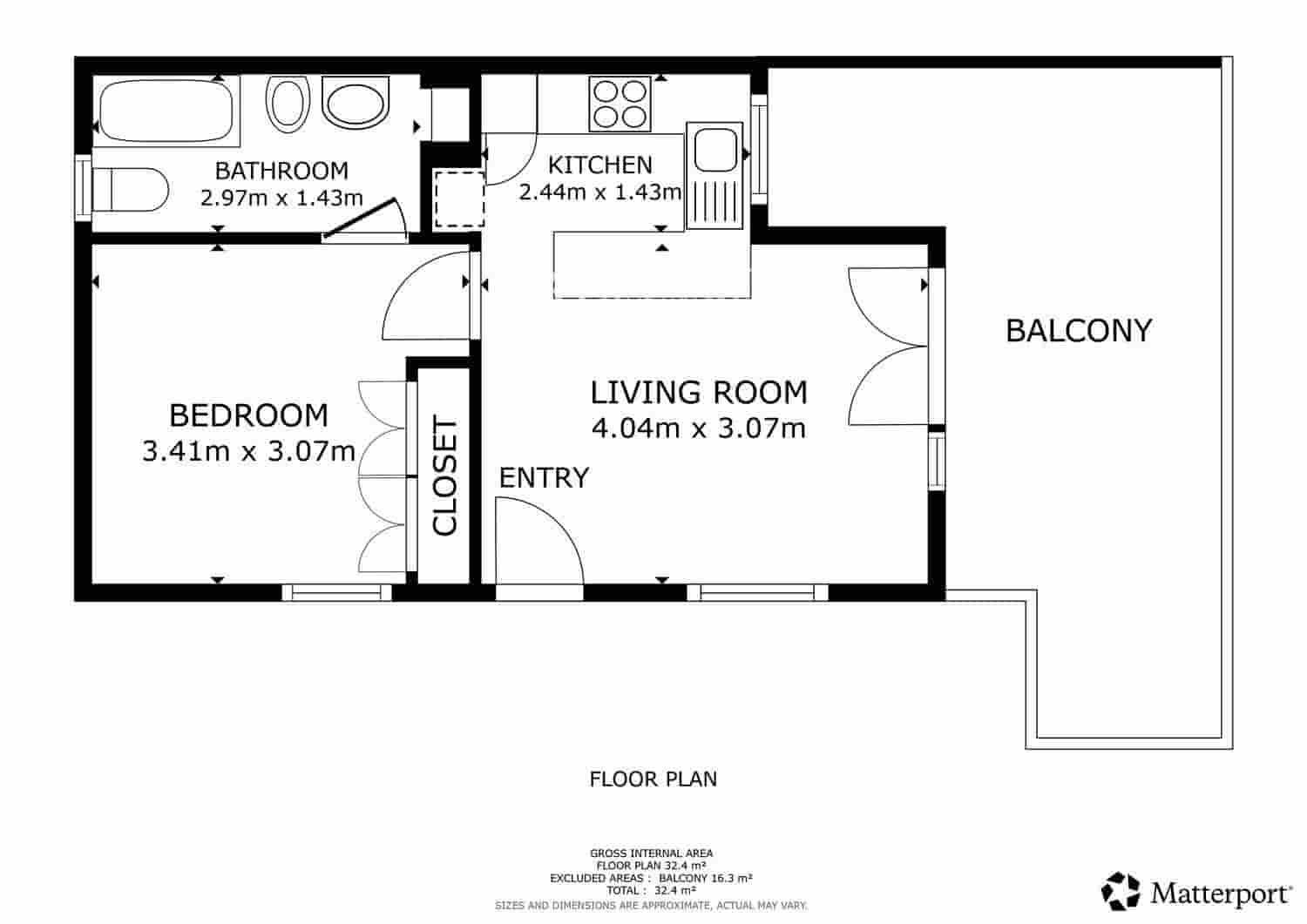 1 soverom Leilighet til salgs i Palafrugell - € 275 000 (Ref: 9760978)