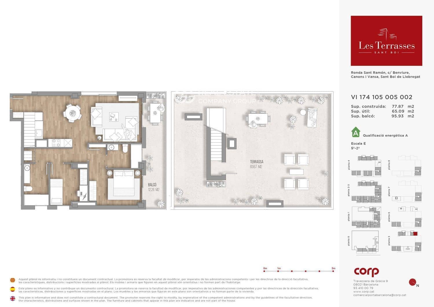 2 chambre Appartement à vendre à Sant Boi de Llobregat avec piscine - 445 000 € (Ref: 9760984)