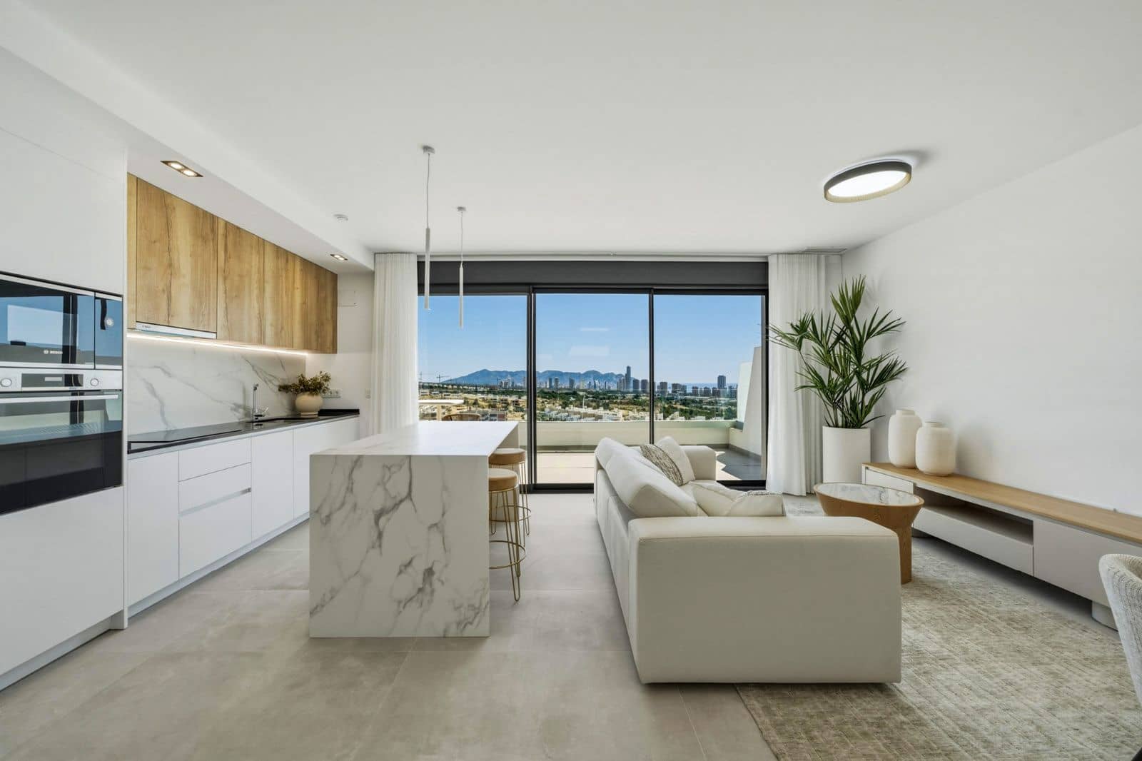 2 Zimmer Penthouse zu verkaufen in Finestrat mit Pool Garage - 590.000 € (Ref: 9989394)