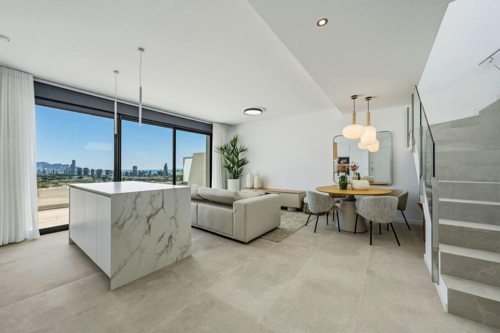 2 Zimmer Penthouse zu verkaufen in Finestrat mit Pool Garage - 590.000 € (Ref: 9989394)