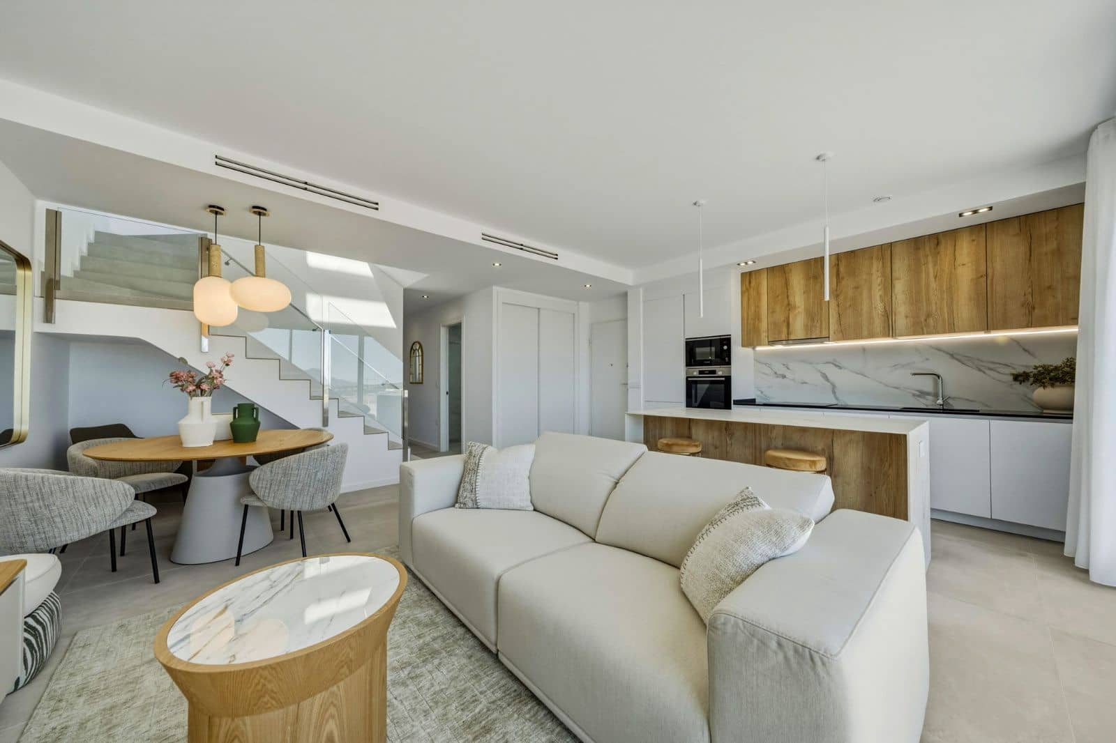 2 Zimmer Penthouse zu verkaufen in Finestrat mit Pool Garage - 590.000 € (Ref: 9989394)
