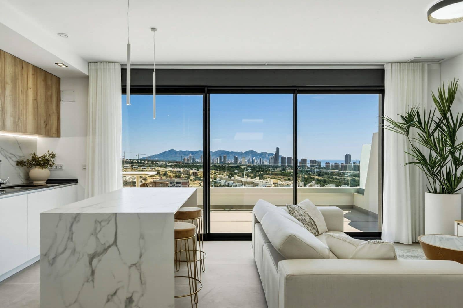 2 Zimmer Penthouse zu verkaufen in Finestrat mit Pool Garage - 590.000 € (Ref: 9989394)