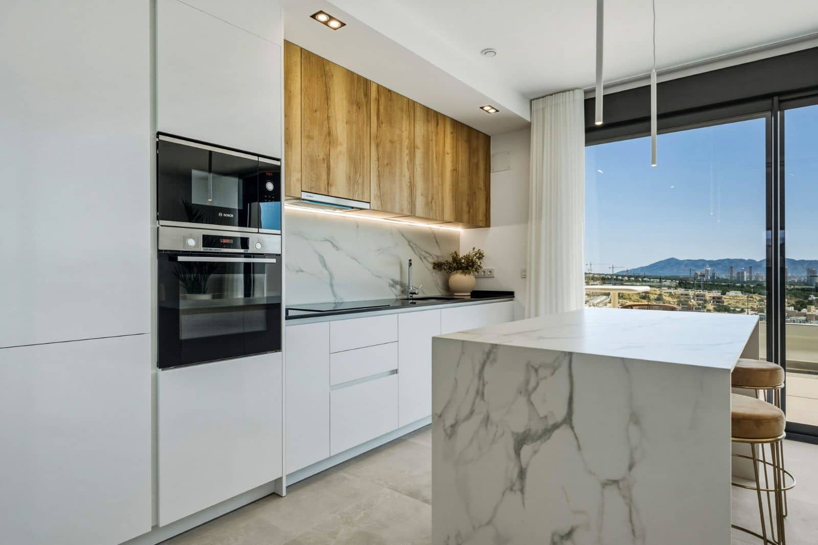 2 Zimmer Penthouse zu verkaufen in Finestrat mit Pool Garage - 590.000 € (Ref: 9989394)