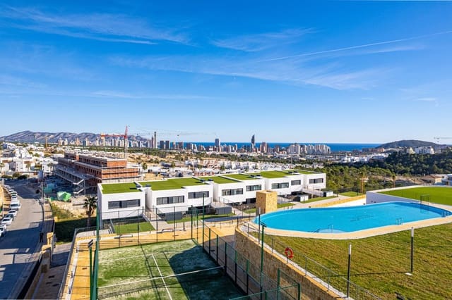 2 soveværelse Lejlighed til salg i Finestrat med swimmingpool garage - € 550.000 (Ref: 9992017)
