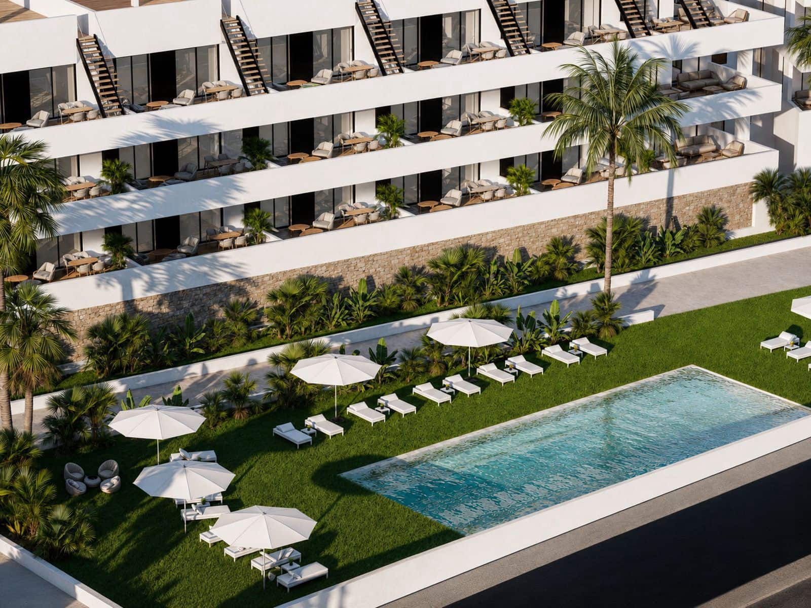 Piso de 2 habitaciones en Finestrat en venta con piscina garaje - 299.900 € (Ref: 9993656)