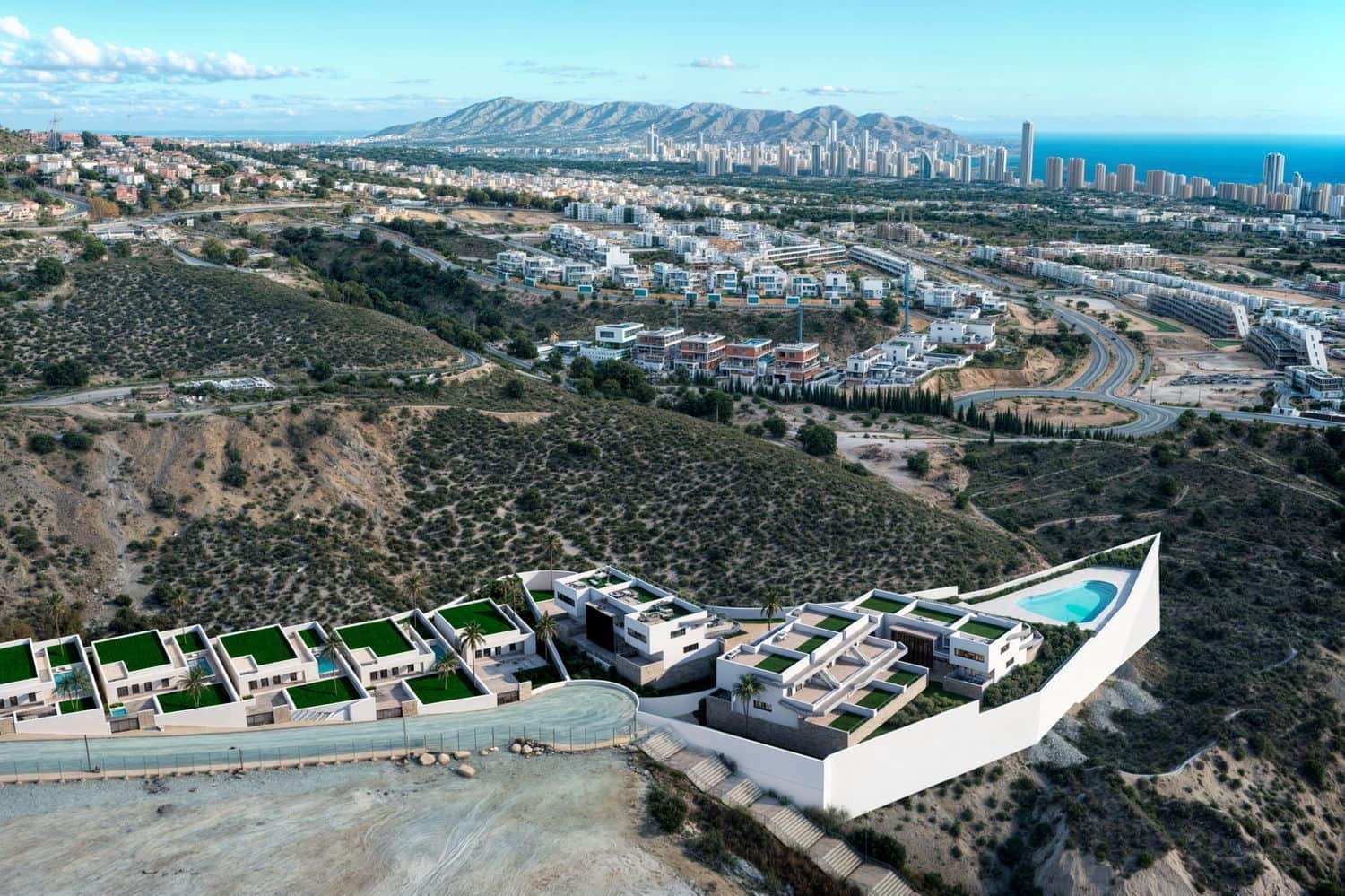 Piso de 3 habitaciones en Finestrat en venta con piscina garaje - 439.900 € (Ref: 9993693)