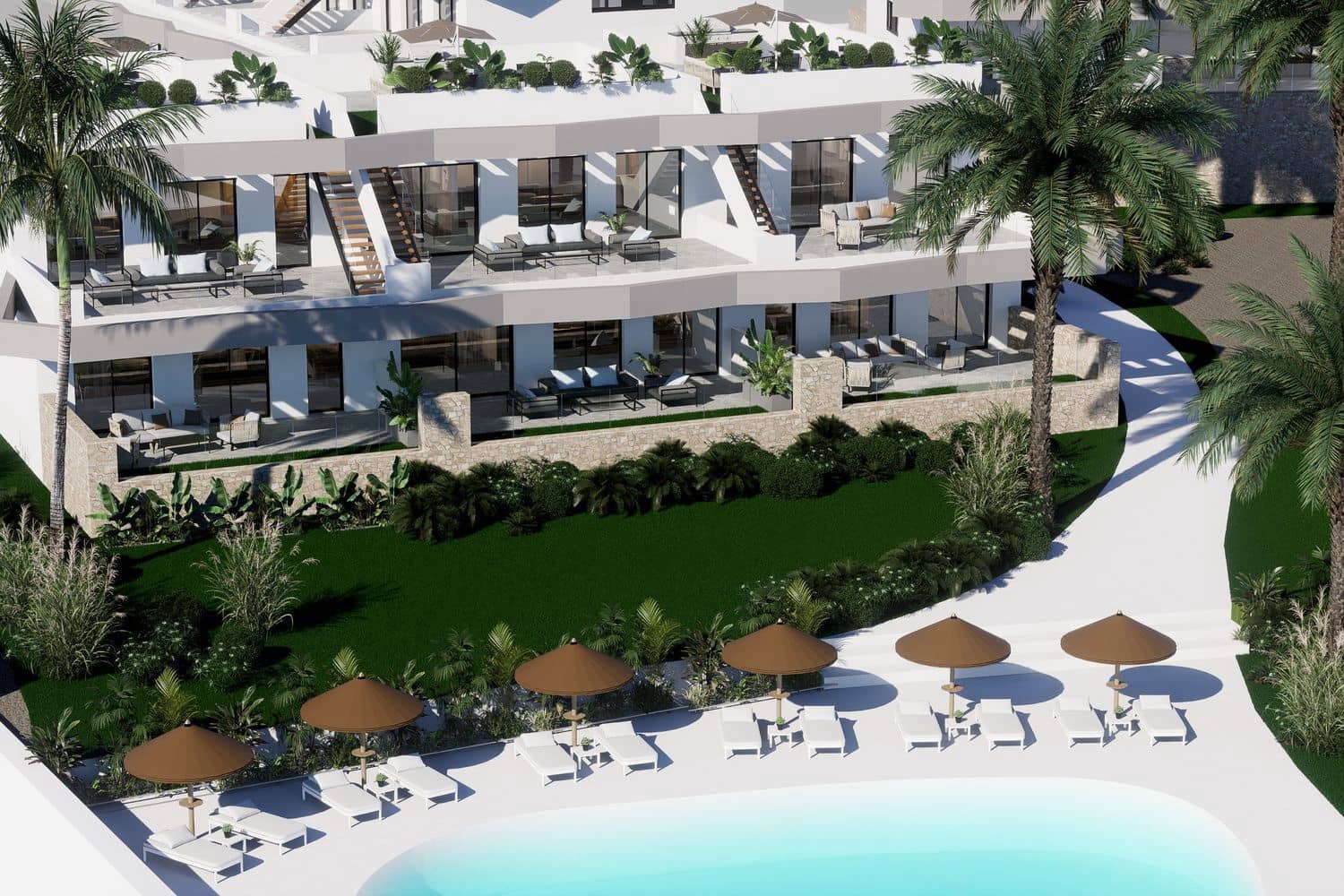Piso de 3 habitaciones en Finestrat en venta con piscina garaje - 439.900 € (Ref: 9993693)