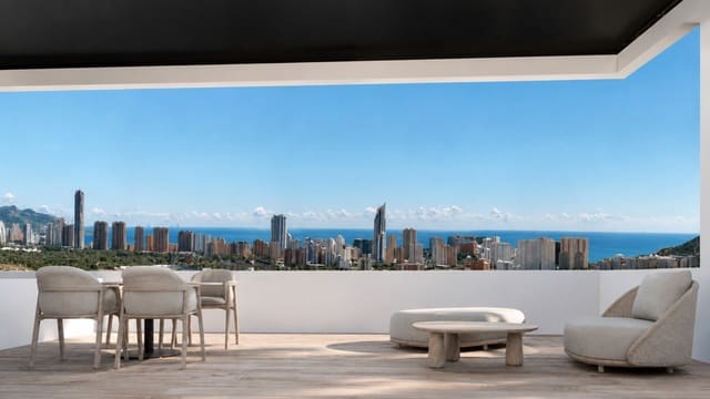 2 soverom Penthouse til salgs i Golf Bahía, Finestrat med svømmebasseng garasje - € 359 900 (Ref: 9993694)