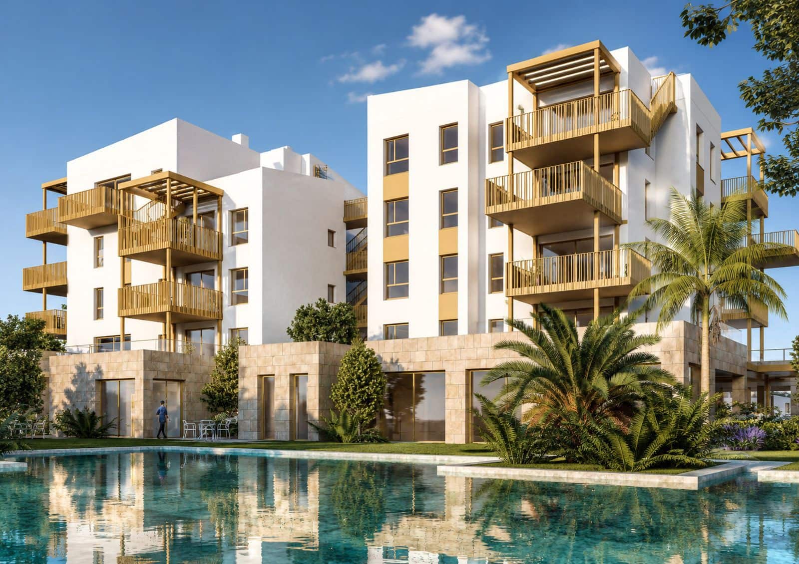 2 chambre Penthouse à vendre à El Vergel / Verger avec piscine garage - 384 000 € (Ref: 9995966)