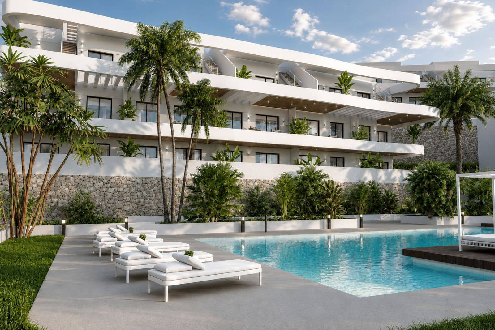 2 chambre Appartement à vendre à Finestrat avec piscine garage - 359 900 € (Ref: 9999079)