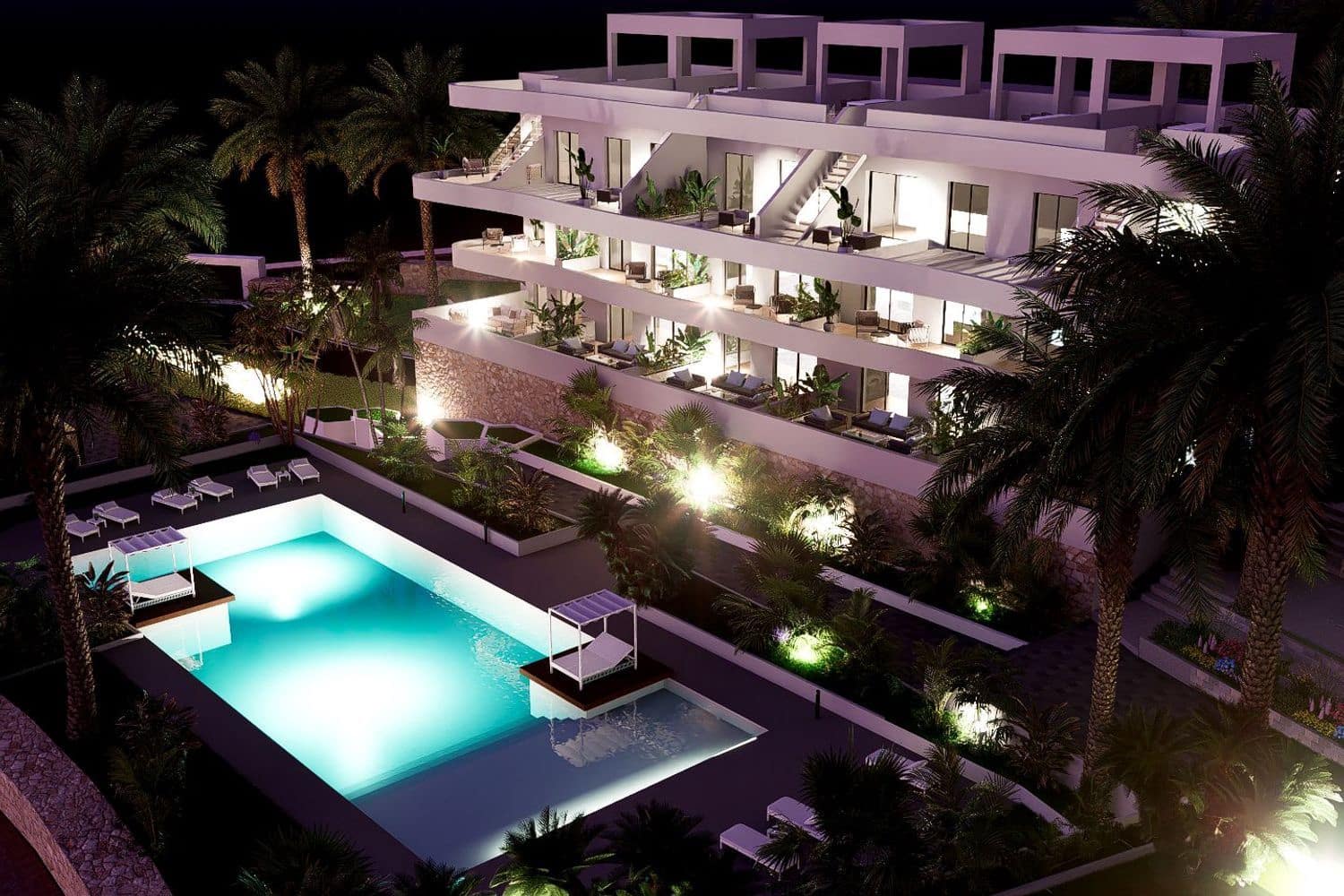 2 chambre Appartement à vendre à Finestrat avec piscine garage - 339 900 € (Ref: 9999082)