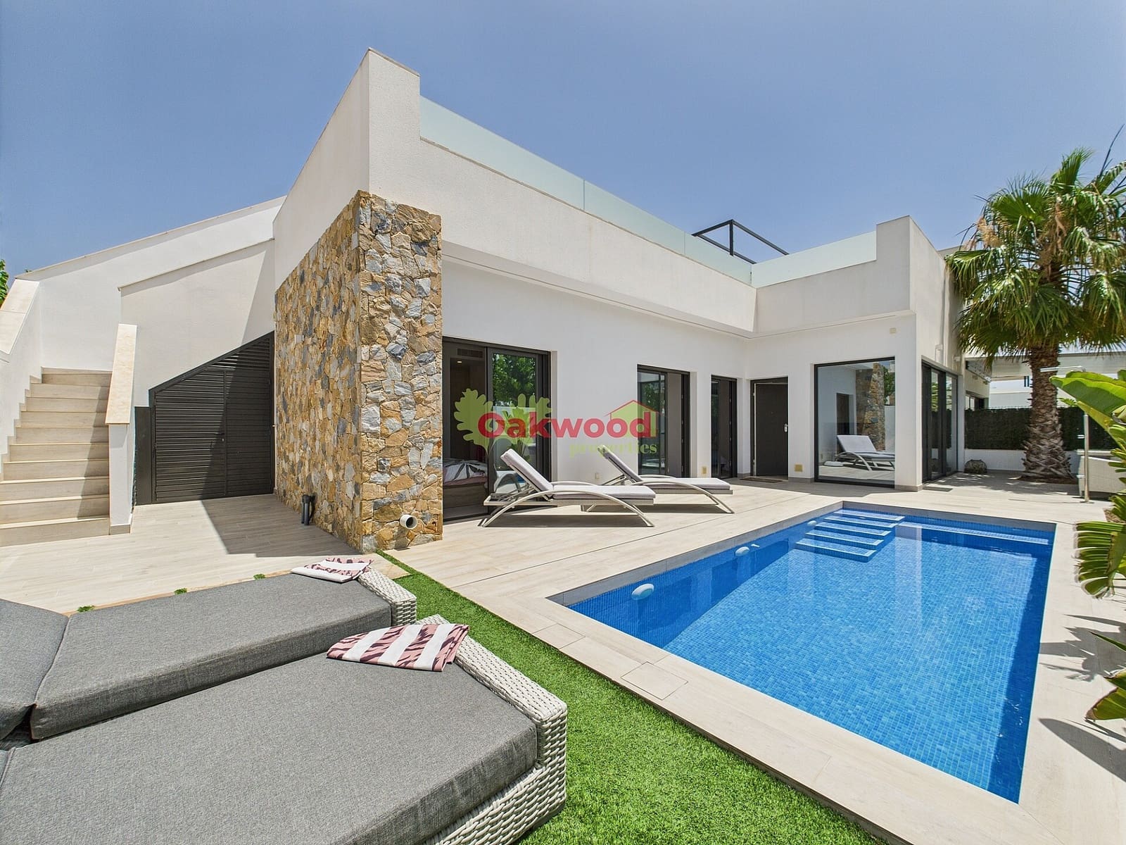 3 camera da letto Villetta Bifamiliare in vendita in Pilar de la Horadada con piscina - 369.000 € (Rif: 9046286)