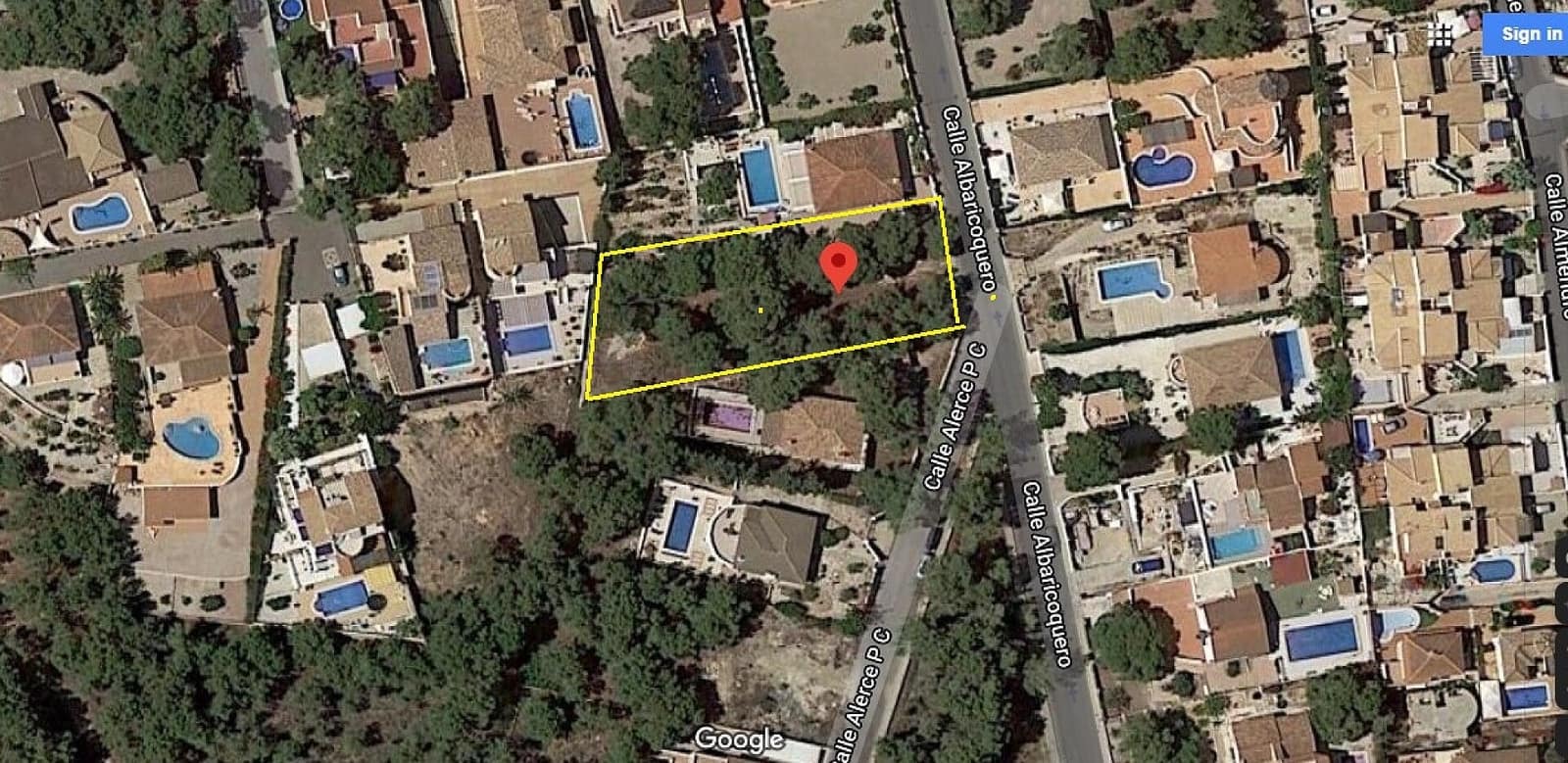 Grunde uden byggetilladelser til salg i Pinar de Campoverde - € 135.000 (Ref: 9211400)