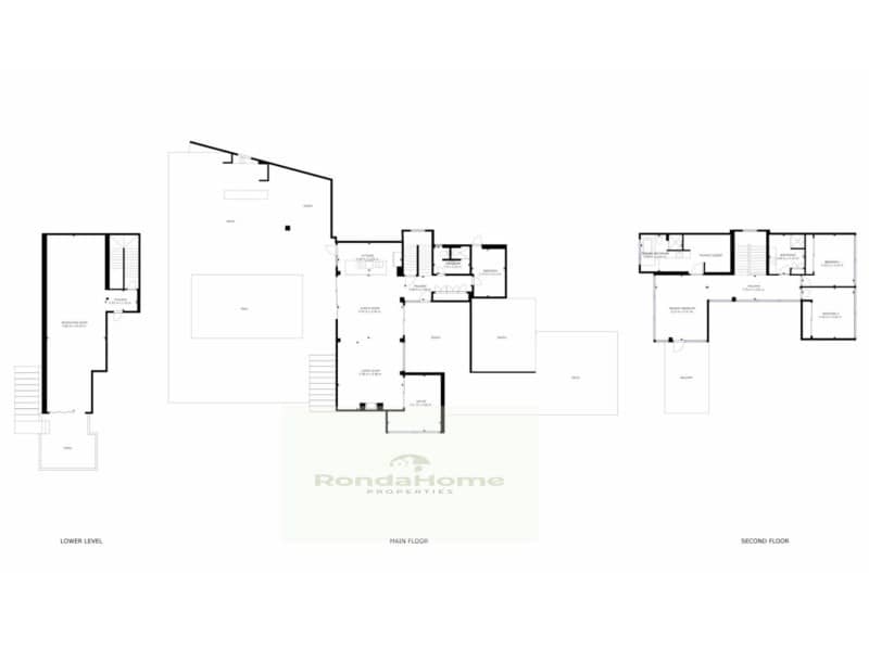 4 sypialnia Willa do wynajęcia w Mijas z basenem garażem - 8 900 € (Ref: 9359843)