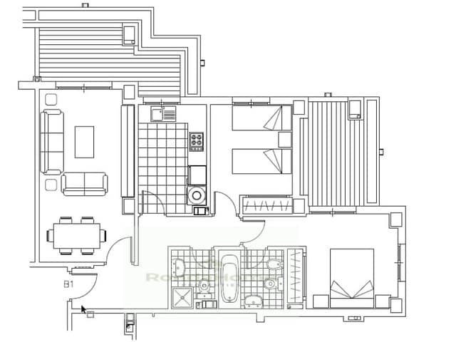 2 makuuhuone Asunto myytävänä paikassa Montealto - Monterrey, Benalmádena mukana 
autotalli - 286 000 € (Ref: 9801298)