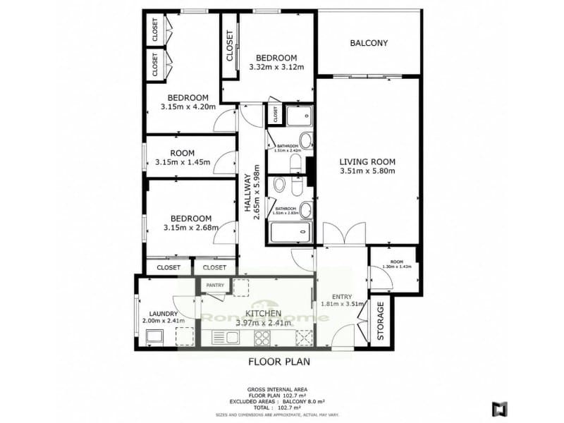 4 camera da letto Appartamento da affittare in Malaga citta con piscina garage - 1.700 € (Rif: 9990646)