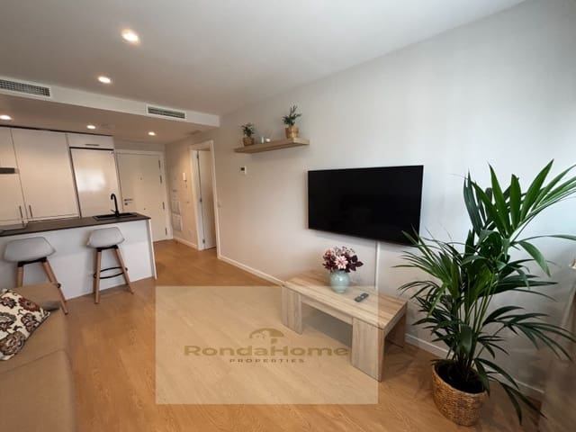 Piso de 1 habitación en Los Árboles, Mijas en alquiler con piscina garaje - 1.100 € (Ref: 9999580)