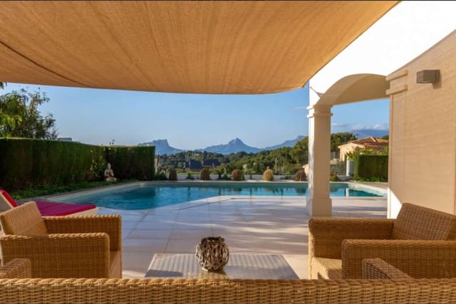 4 soveværelse Villa til salg i El Portet - Pla de Mar, Teulada-Moraira med swimmingpool garage - € 1.650.000 (Ref: 9228009)