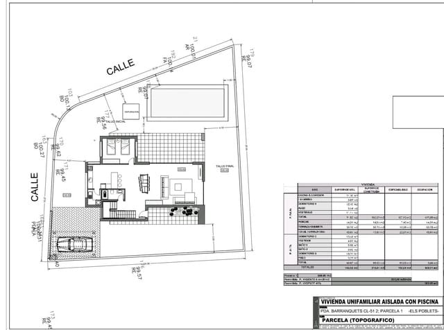 3 Zimmer Villa zu verkaufen in Els Poblets mit Pool Garage - 590.000 € (Ref: 9072063)