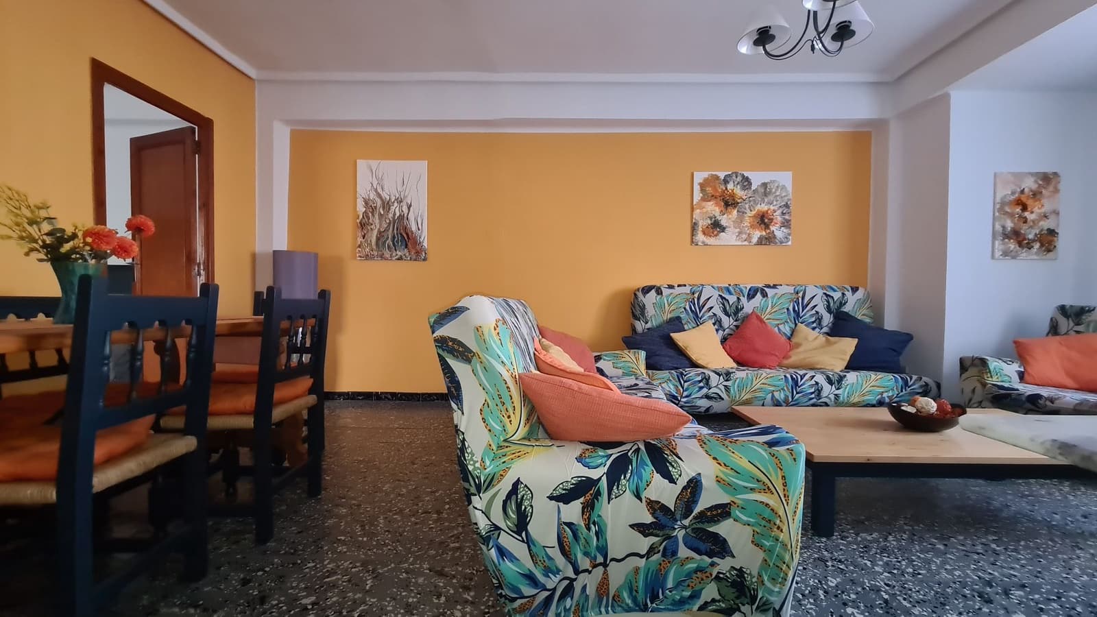 3 camera da letto Appartamento da affittare in Oliva - 600 € (Rif: 9470881)