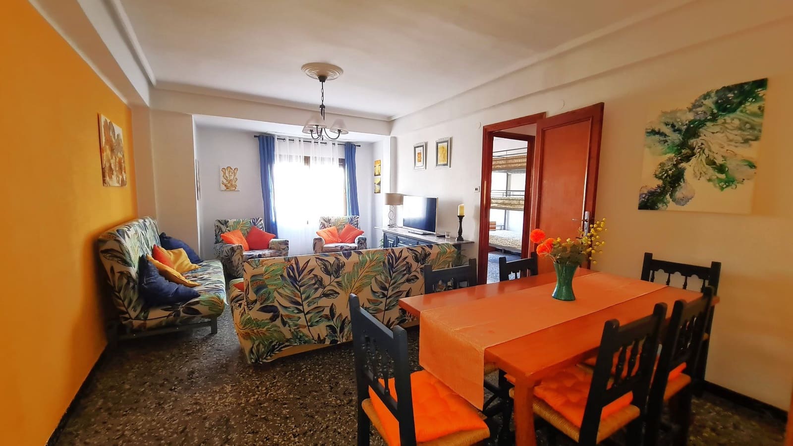 3 camera da letto Appartamento da affittare in Oliva - 600 € (Rif: 9470881)