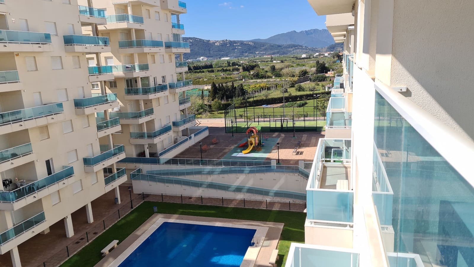 2 sypialnia Apartament na sprzedaż w Piles z basenem garażem - 190 000 € (Ref: 9782956)