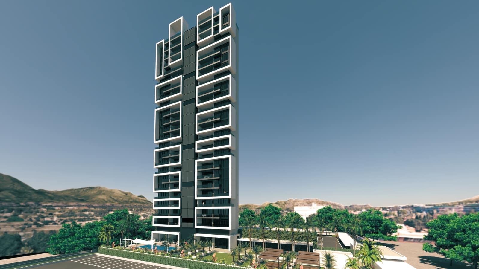 2 soveværelse Lejlighed til salg i Benidorm med swimmingpool garage - € 374.550 (Ref: 9069260)
