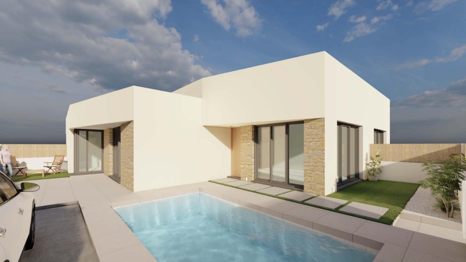 3 soveværelse Villa til salg i Bigastro med swimmingpool garage - € 360.000 (Ref: 9069363)