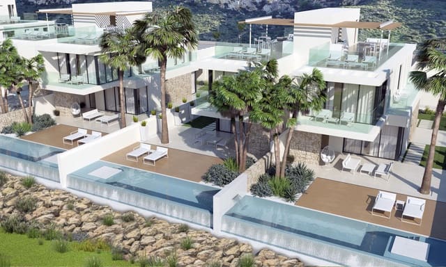 3 soveværelse Semi-Rækkehus til salg i Monforte del Cid med swimmingpool - € 895.000 (Ref: 9069608)