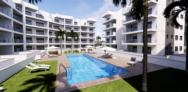 3 makuuhuone Huoneisto myytävänä paikassa Los Alcázares mukana uima-altaan - 370 000 € (Ref: 9069777)