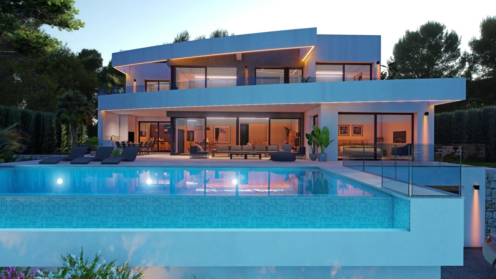 4 soveværelse Villa til salg i Moraira med swimmingpool - € 1.775.000 (Ref: 9070178)
