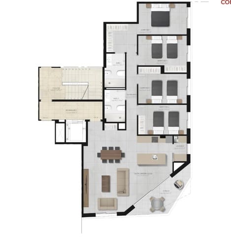 4 soveværelse Lejlighed til salg i El Rubial, Aguilas - € 275.000 (Ref: 9181720)