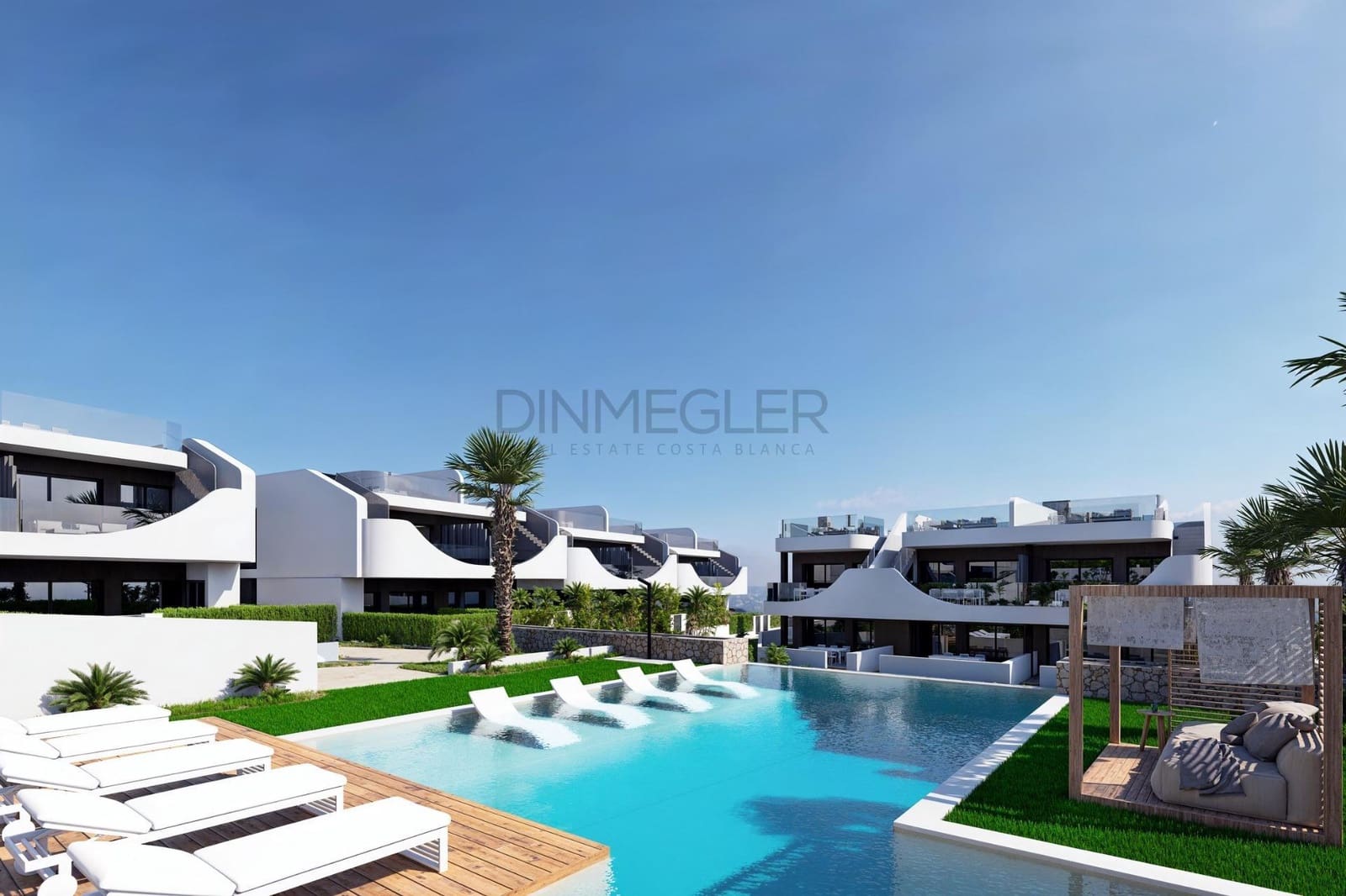 2 sypialnia Bungalow na sprzedaż w San Miguel de Salinas z basenem - 250 000 € (Ref: 9075280)