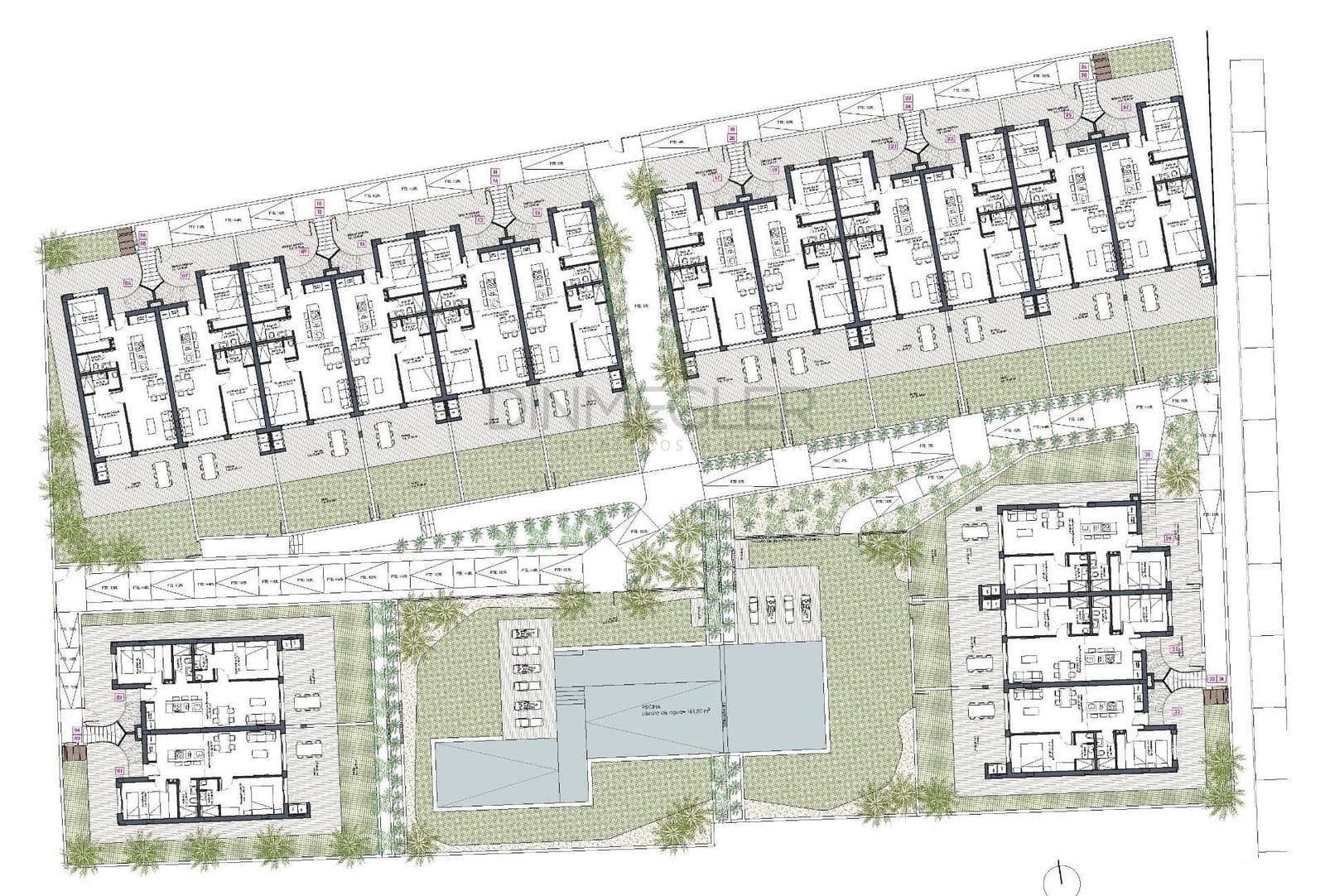 2 sypialnia Bungalow na sprzedaż w San Miguel de Salinas z basenem - 250 000 € (Ref: 9075280)