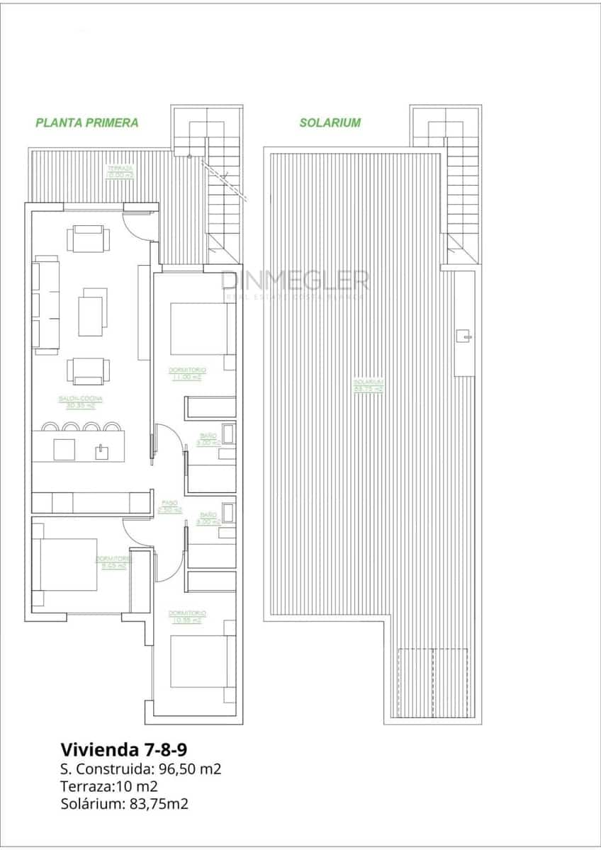 3 soverom Bungalow til salgs i San Pedro del Pinatar med svømmebasseng - € 299 900 (Ref: 9075286)