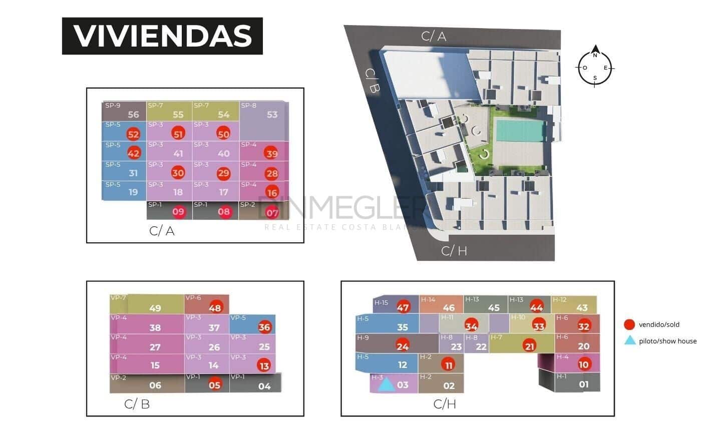Ático de 3 habitaciones en Torrevieja en venta con piscina garaje - 460.000 € (Ref: 9076307)