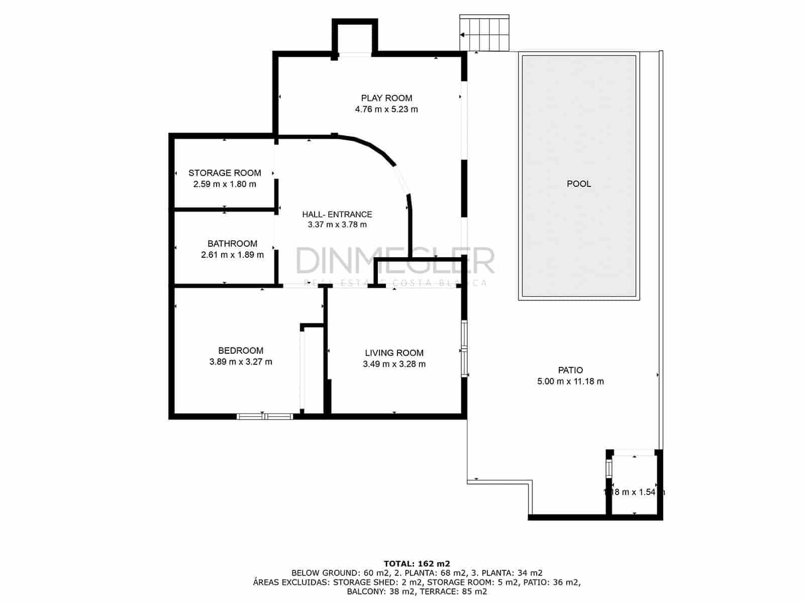5 soverom Villa til salgs i Torrevieja med svømmebasseng - € 410 000 (Ref: 9085981)