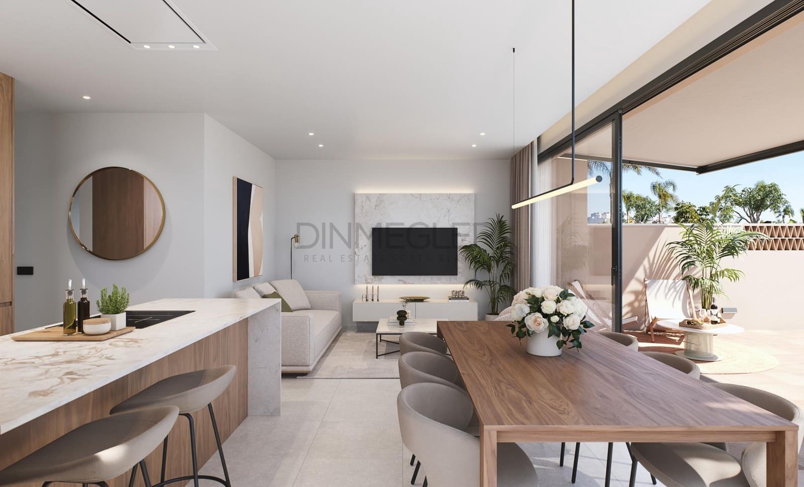 3 soverom Kjedet enebolig til salgs i Torre de la Horadada med svømmebasseng garasje - € 795 000 (Ref: 9108909)