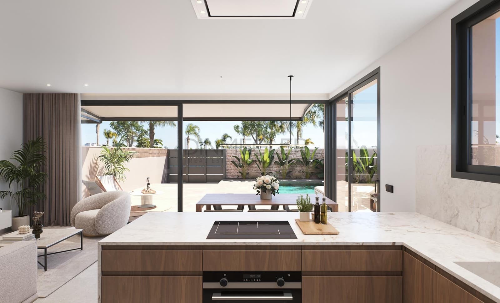 3 soverom Kjedet enebolig til salgs i Torre de la Horadada med svømmebasseng garasje - € 795 000 (Ref: 9108909)