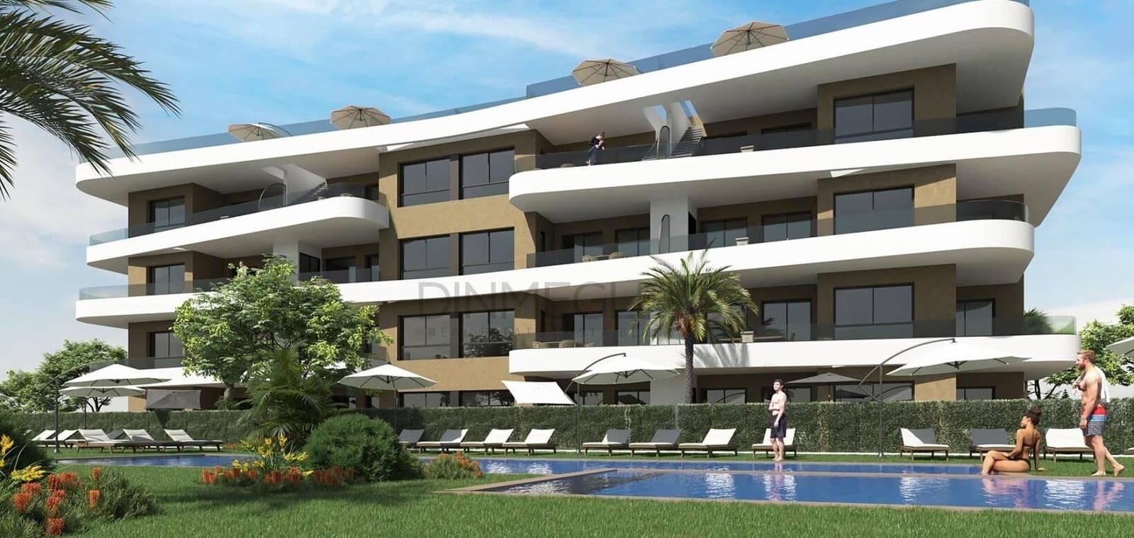 3 sypialnia Apartament na sprzedaż w Orihuela Costa z basenem - 360 000 € (Ref: 9110511)