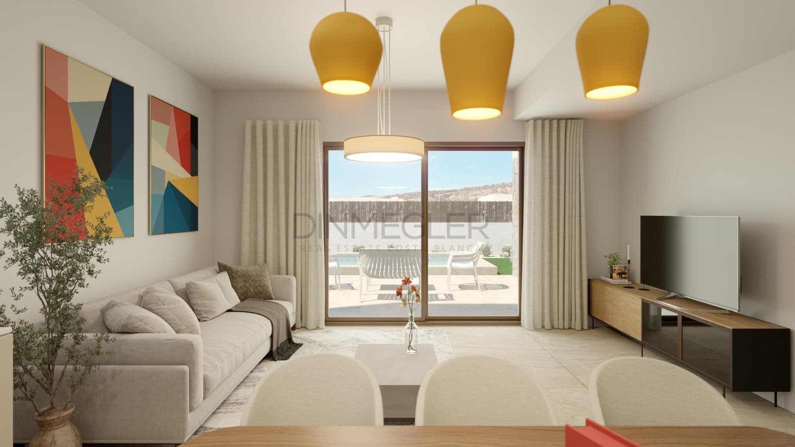 3 sypialnia Willa na sprzedaż w Algorfa z basenem - 469 000 € (Ref: 9110512)