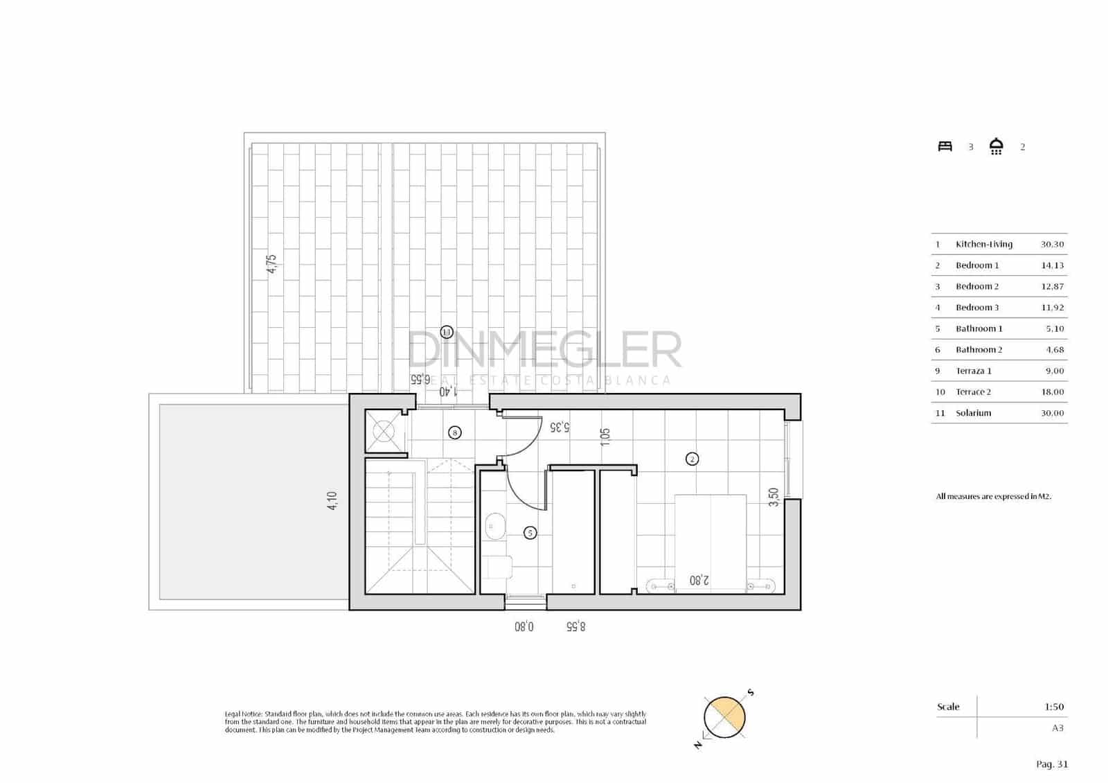 3 sypialnia Willa na sprzedaż w Algorfa z basenem - 469 000 € (Ref: 9110512)